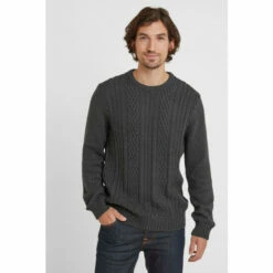 Tog 24 &apos;Aaron&apos; Cable Knit Jumper For Male